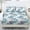 Blue Bamboo, variant on Whosucclay Landscape Print Soft 3-Piece Fitted Sheet Set with Guest Room for Kids Girls, Lightweight Wrinkle Resistant Cozy Fitted Bedding, Queen Size
