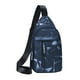 thumbnail image 2 of Mochila de pecho portátil, bolsa cruzada para auriculares, bolsa de viaje de hombro para hombre, estilo moderno, ajustable, material de cuero, para oficina, bolsa de deporte, uso diario,, 2 of 6
