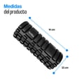 thumbnail image 3 of Rodillo para masaje Tayga color negro., 3 of 6