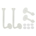 thumbnail image 2 of Soporte Para Corbata Para Diadema, 4 Uds., Accesorios Para El Cabello Con Purpurina, Ganchos De Pared, Impermeables, Transparentes Para Cocina, 2 of 7