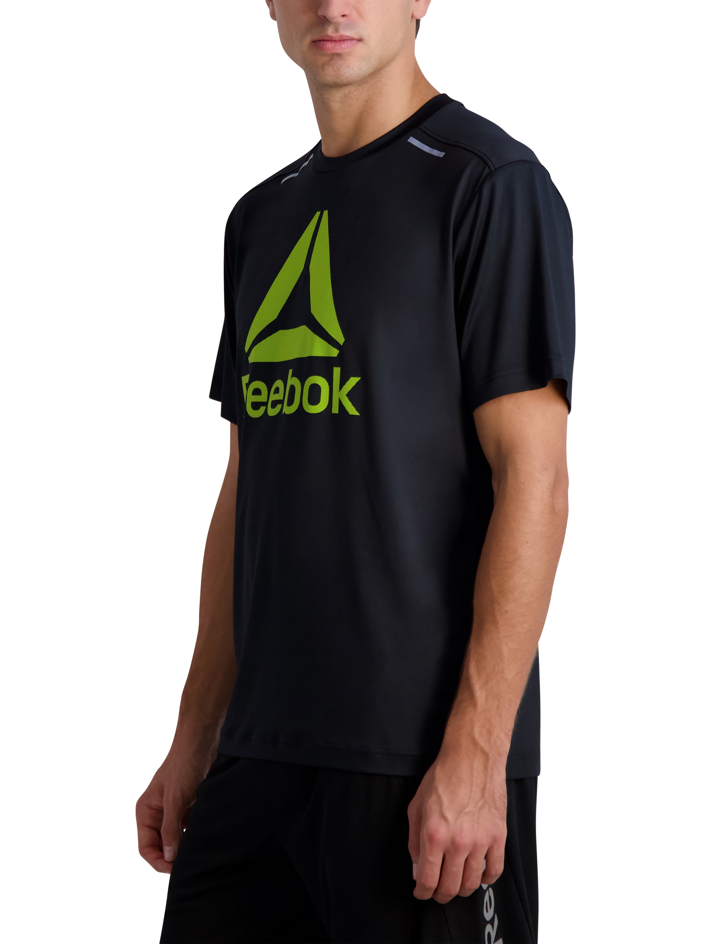 Reebok Men's and Big Men's Short Sleeve Performance T-Shirt, Up to Sizes 3XL