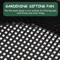 thumbnail image 4 of SKISUNO 5Pack Garden Soil Strainer Plastic Tool for Filtering Sand Black, 4 of 5