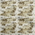 thumbnail image 1 of oneOone Cotton Silk Olive Green Fabric Beach Hawai Sewing Craft Projects Fabric Prints By Yard 42 Inch Wide, 1 of 4