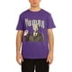 thumbnail image 1 of Elevenparis - Camiseta con gráfico humano para hombre, color morado S, 1 of 5