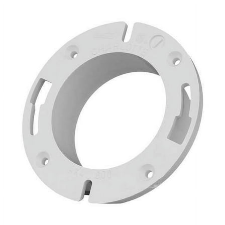 Manufacturer Varies PVC Closet Flange, Hub, 4 in Pipe Size 05902