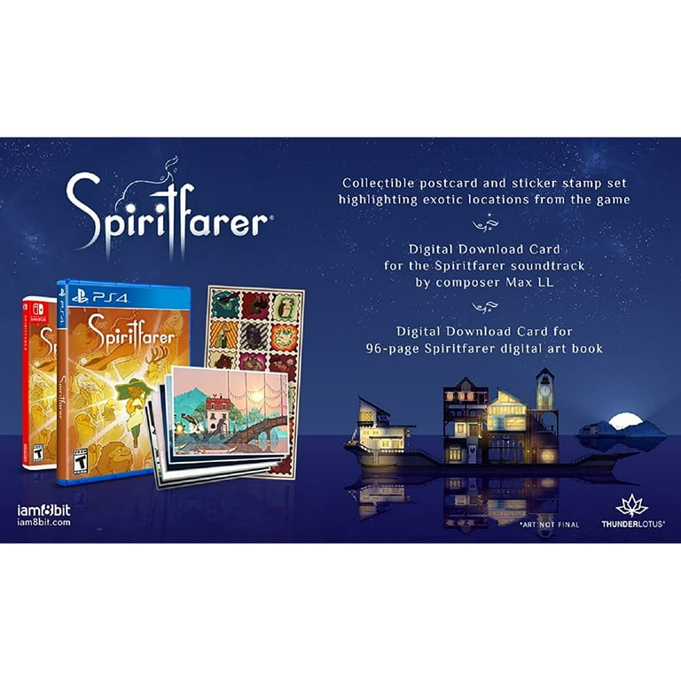 Spiritfarer Open RPG, Skybound Games, Nintendo Switch, Physical