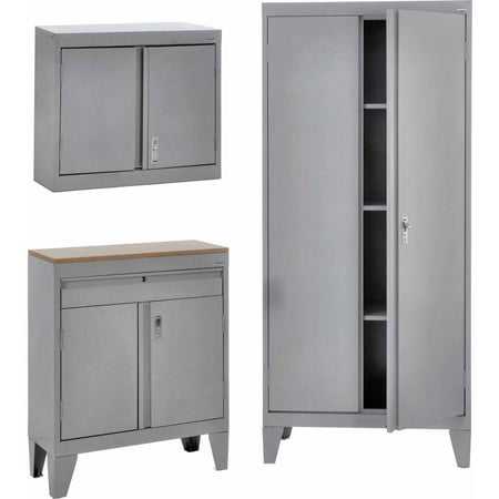 Sandusky Heavy-Duty 3-in-1 Garage Storage Set, 3IN1VDPMDF-MGL