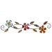 thumbnail image 3 of Stratton Home Decor Décoration Florale Rustique pour Porte avec Écusson en Métal, 3 of 9