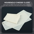 thumbnail image 3 of 20 Pcs Cheese Steamer Cloth Coffee Milk Replaceable Reusable Cheesecloth Professional Straining Mesh Filter, 3 of 6