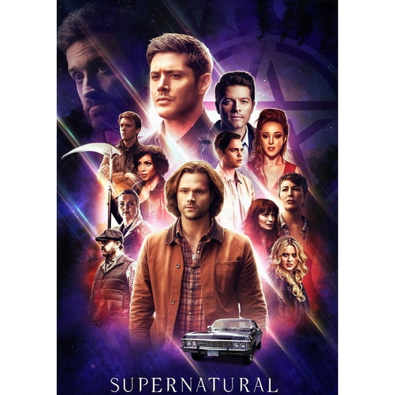 DIY 5D Diamond Painting Kits for Adults , supernatural series art round diamond ,Full Drill Diamond Embroidery Kits ,Mosaic Cross Stitch Craft Home Wall Decoration