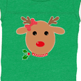 thumbnail image 4 of Inktastic girl reindeer Boys or Girls Baby Bodysuit, 4 of 5