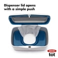 thumbnail image 4 of Dispensador de toallitas OXO Tot Perfect Pull azul marino, 1 unidad, 4 of 7