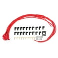 thumbnail image 1 of Kit de cables de bujía de 8 mm/0,3 pulgadas con paquete de accesorios Rendimiento estable 4041R Universal Rojo, 1 of 8