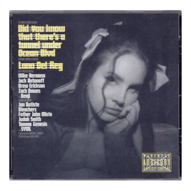Lana Del Rey Did Know That There Tunnel Under Ocean Disco Cd SONY MUSIC Lana Del Rey Did Know That There Tunnel Under Ocean Disco Cd