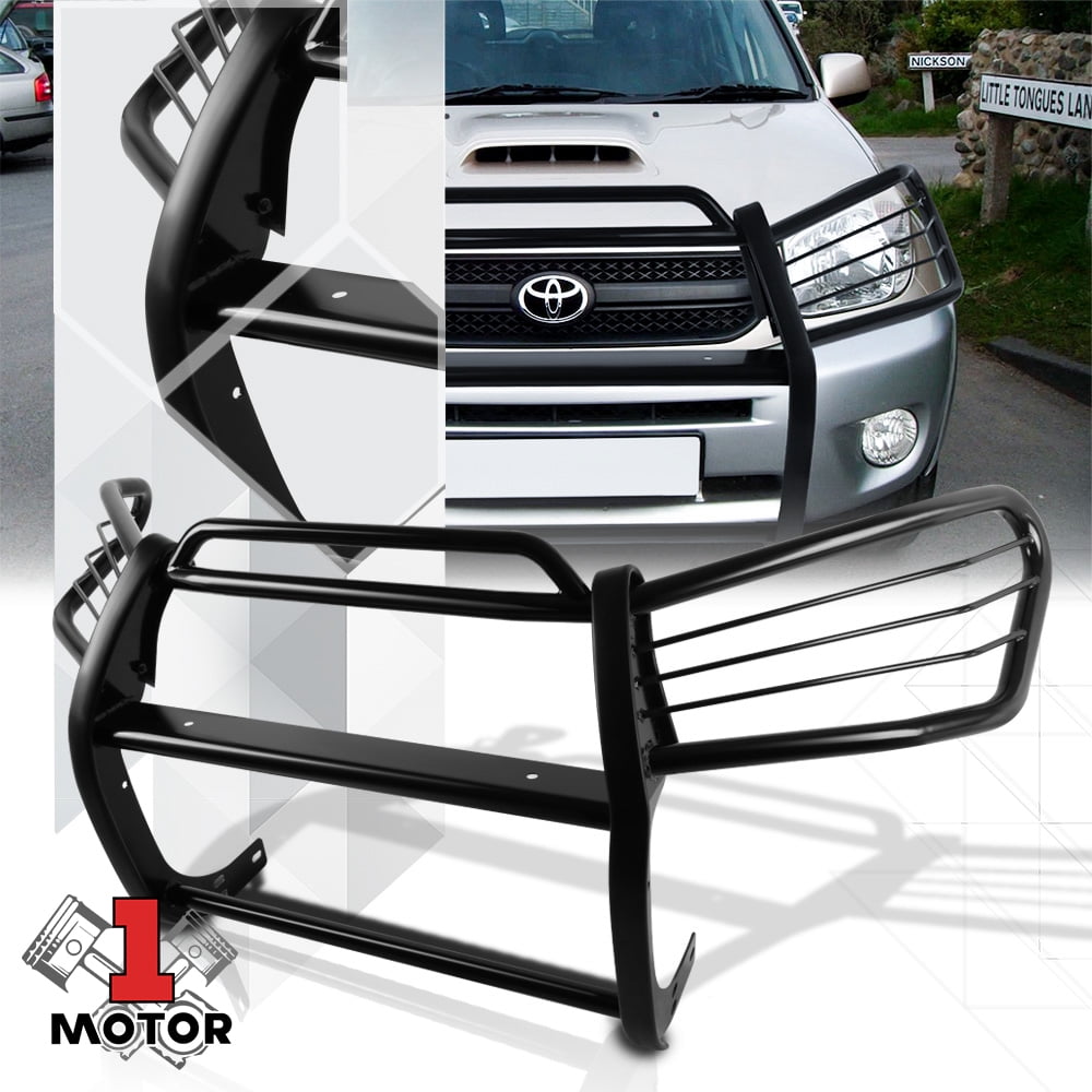 Black Mild Steel Front Bumper Grille/Brush/Headlight Guard for 0105 Toyota Rav4 02 03 04