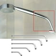 thumbnail image 4 of Stainless steel Shower Head Extension Arm Straight Angled Extra Hose Pipe Shower, 4 of 4