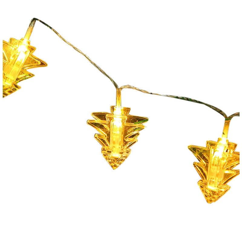 String Lights With 10 Pines TreeShaped Clip LED For Christmas Tree