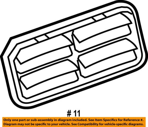 GM OEM Quarter Panel-Pressure Valve 22702778