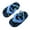 Blue, variant on Toddlers Beach Flip Flops for Boys Girls Kids Soft Cushion Footbed Pool Water Sandals with Back Strap