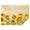 Beige Sunflower Handwriting, variant on Black Green Leaf Sunflower Pattern Rectangle Tablecloth 60"x84",Waterproof Polyester Rectangle Table Cloth, Wipeable Spillproof Polyester Tablecloth for Dining, Camping, Indoor and Outdoor