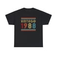 thumbnail image 2 of Vintage 1988 TShirt Women Limited Edition BDay 1988 Birthday Plus Size Shirts for Women, 2 of 7