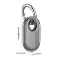 thumbnail image 3 of Funda TPU con Llavero Anti-Scratch para Samsung Galaxy SmartTag 2 Negra, 3 of 4