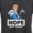 thumbnail image 3 of Avatar - The Last Airbender - Sokka Nope - Women's Short Sleeve Graphic T-Shirt, 3 of 5