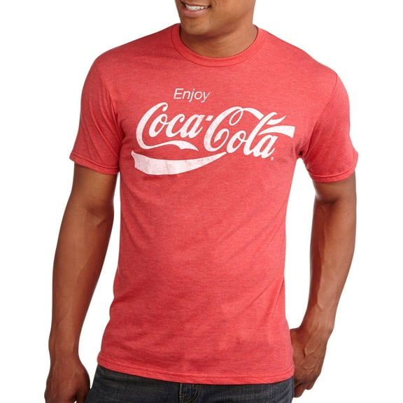 Coca Cola Big Men's Logo Graphic Tee, 2XL