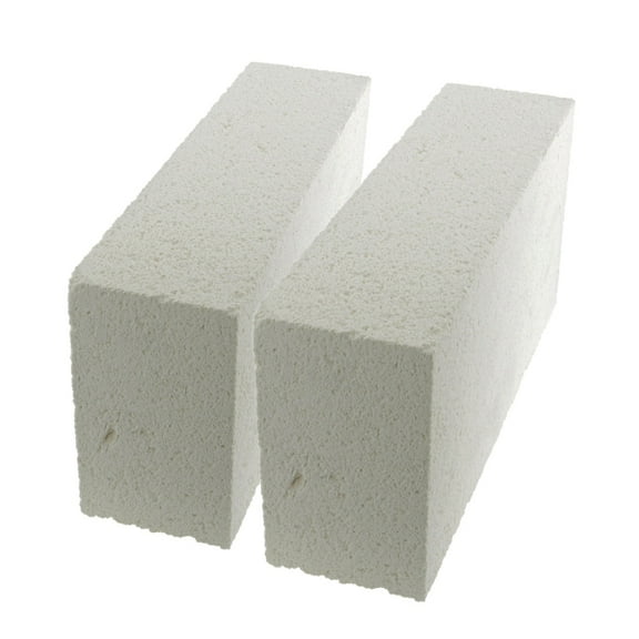 WireJewelry Medium Duty Insulating Fire Brick, Rated up to 2600 Degree Fahrenheit - 2 Pack