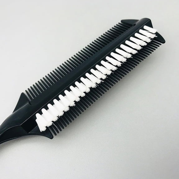 Milisten 4Pcs Hair Dye Applicator Brush Set in Black with Dual Sided Comb for Salon Hair Coloring