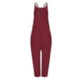thumbnail image 3 of EINCcm Rompers for Women Casual 2024 Summer Jumpsuits Sleeveless Loose Spaghetti Strap Overalls Jumpers, 3 of 4
