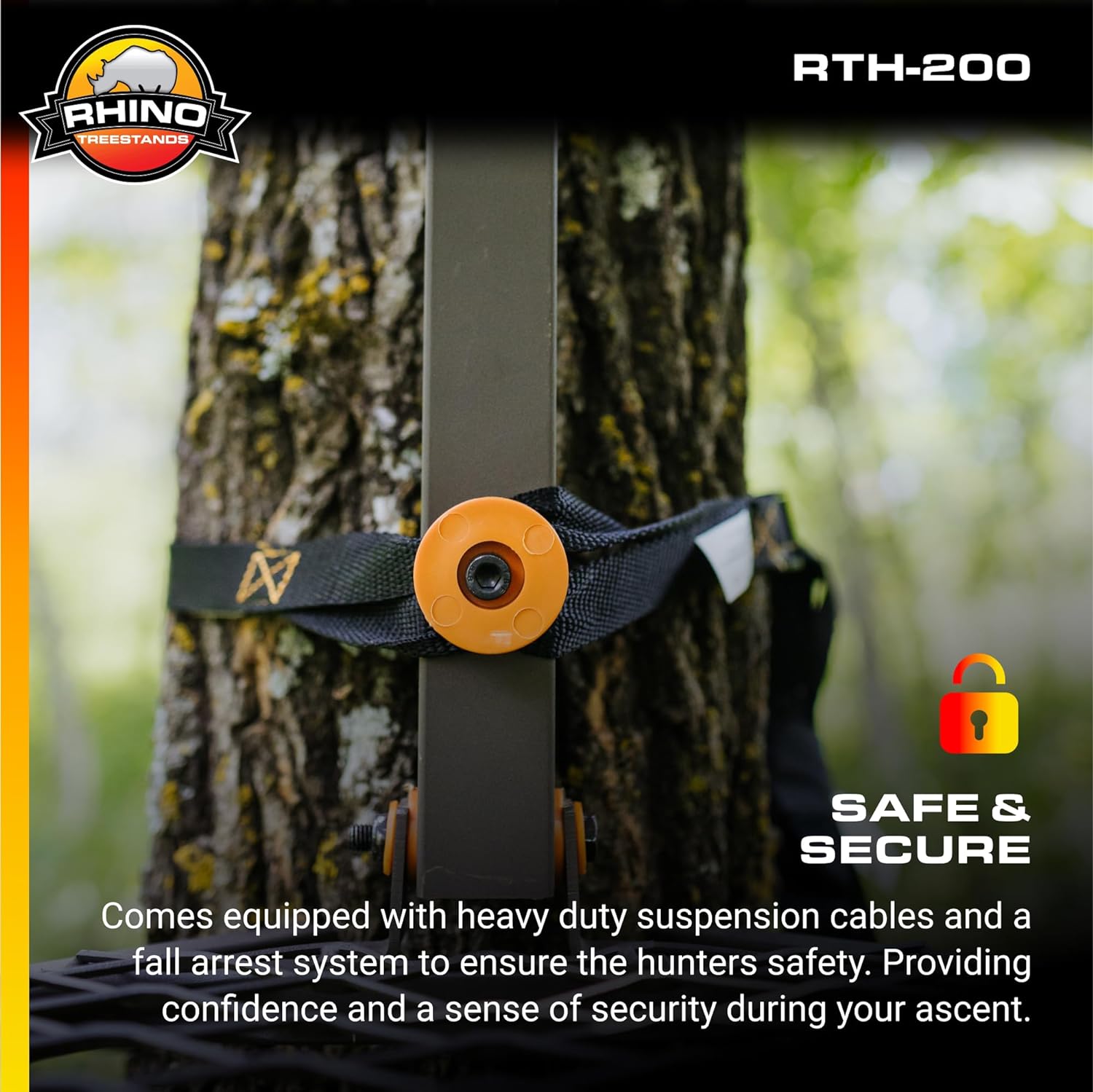 Rhino Hang On Stand with Shooting Rail
