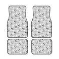 thumbnail image 2 of Uemuo Car Floor Mats - Pandas Between Clouds and Stars Pattern Carpet Floor Mats for Cars, Auto Accessories Front & Rear Car Floor Foot Mat Sets of 4 Pieces, 2 of 6