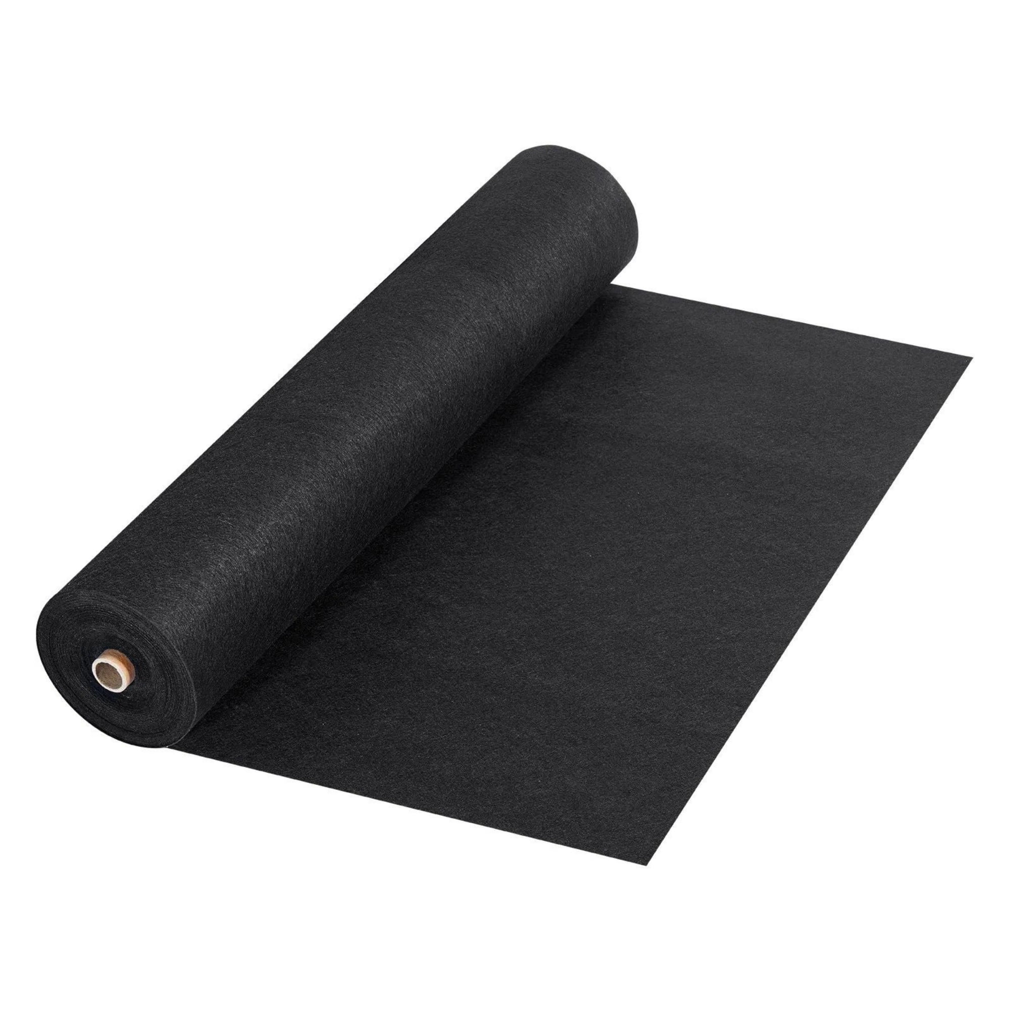 6x100ft Non-Woven Geotextile Fabric, Heavy Duty Driveway & French Drain Weed Barrier Ground Cover