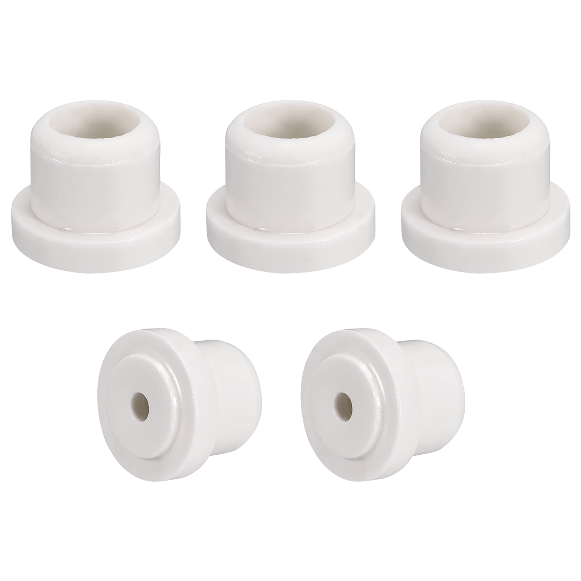 5 pcs 6.2mm Hole Dia Ceramic Insulator Bead Round Shaped Insulation ...