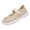 Beige, variant on Split Toe Women Knitted Flats Ankle Strap Breathable Mary Janes Ballet Comfort Casual Loafers