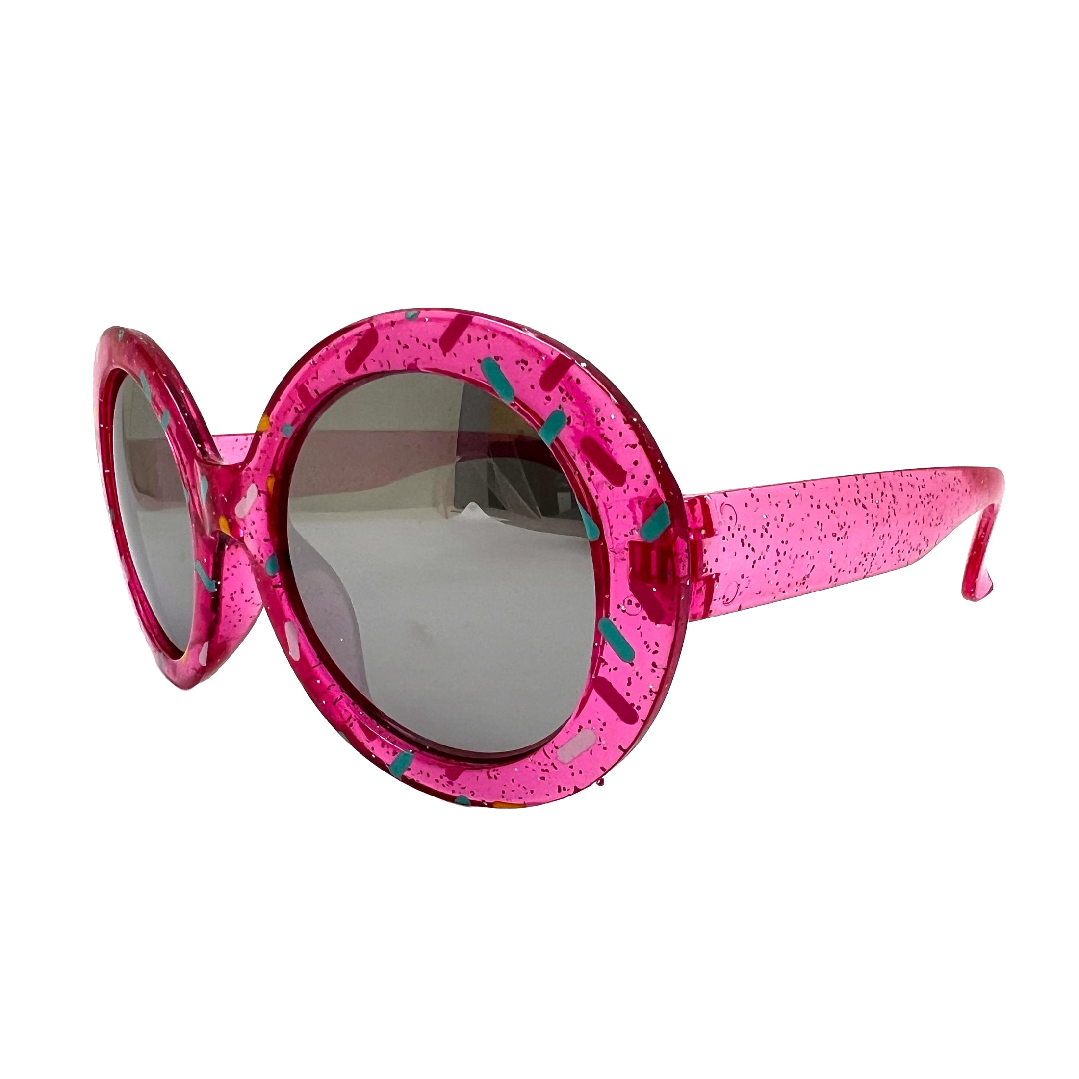 Pan Oceanic Fashion Donut Sunglasses and Hair Clips 5-Piece Set for Girls