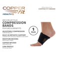 thumbnail image 2 of Arch Relief Wraps Copper Fit CFACBP Health, unisex, color negro, 2 of 6