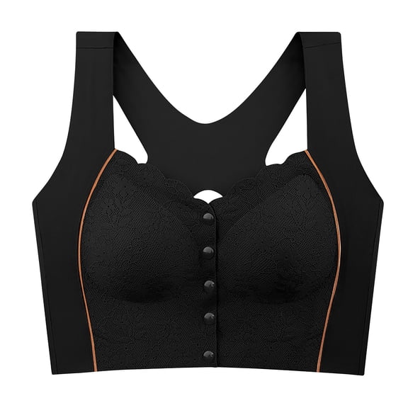 Womens Wireless Everyday Bra Convertible Bra Feature V-Neck T- Bra Shirt Style W-623 XXL
