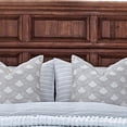 thumbnail image 3 of Benjara Dan Wood Queen Size Bed, Crown ed Details, Panel Headboard, Brown, 3 of 5
