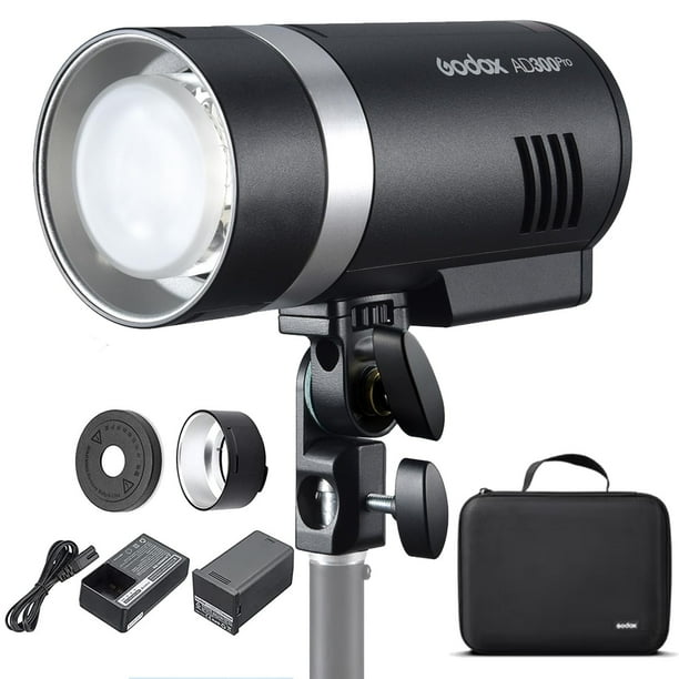 Flash estroboscópico Godox AD300Pro de 300 W, 2,4 G TTL 1/8000 HSS