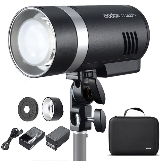 Flash estroboscópico Godox AD300Pro de 300 W, 2,4 G TTL 1/8000 HSS