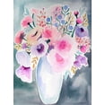 thumbnail image 2 of Esther Bley Designs  25x32 Black Ornate Wood Framed with Double Matting Museum Art Print Titled - Spring Showers Bouquet, 2 of 4