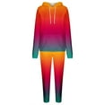 thumbnail image 4 of Sweatsuits for Men 2 Piece Hoodie,Men's Jogging Tracksuit Set Fashion Graphic Casual Athletic Long Sleeve Warm Outfit Pullover Sweat Suit,S-2XL, 4 of 5