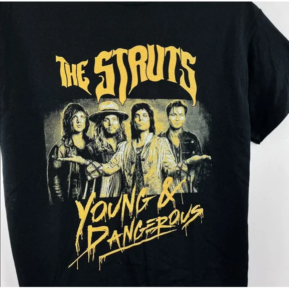 VINTAGE The Struts Band Members T-shirt, size S-5XL