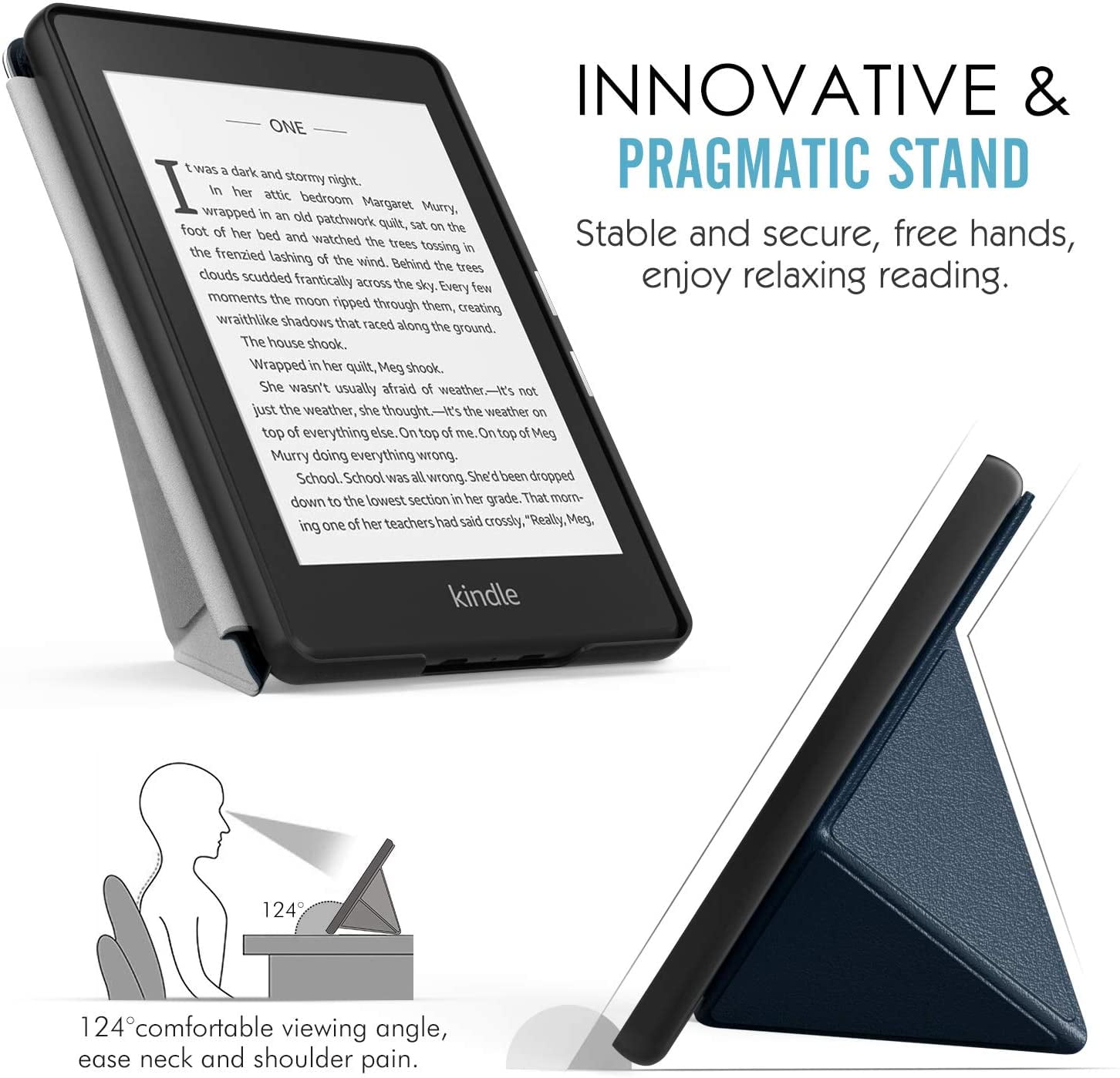 Case Compatible with Kindle Paperwhite (10th Generation, 2018