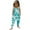 I Blue, variant on NAISIBABY Girls Suspenders Jumpsuit, Sleeveless Tie-Dye Gradient Printed Causal Summer Romper Blue 1-2T
