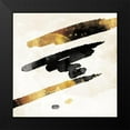 thumbnail image 2 of Villa, Milli 20x20 Black Modern Framed Museum Art Print Titled - Line Dots, 2 of 5