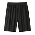 thumbnail image 6 of Men Pants Sports Elastic Waist Solid Shorts Mens Jorts Big and Tall XXXL, 6 of 6