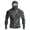 Gray, variant on Men's UPF 50+ Sun Hoodie Long Sleeve Hooded Fishing Shirt Shark & Marine Life Pullover Cooling Ice Silk Breathable Quick-Dry Moisture Wicking 4-Way Stretch for Commute Fishing Hiking Dark Gray L